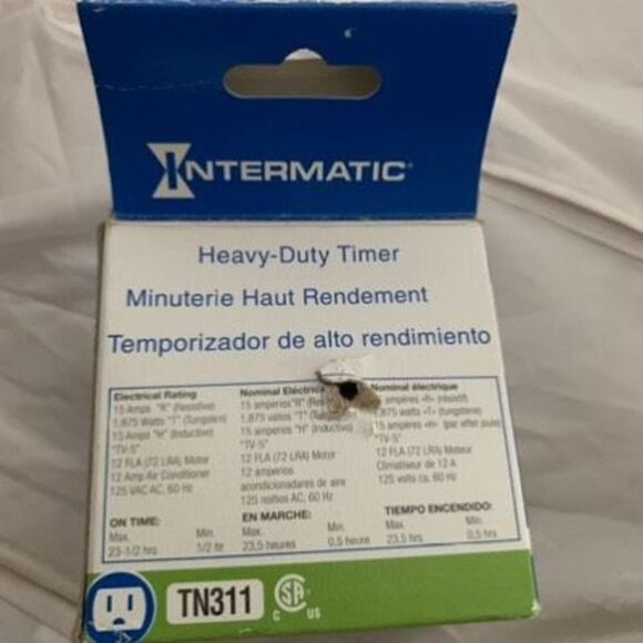 Intermatic TN311 Heavy Duty Timer - Picture 5 of 5